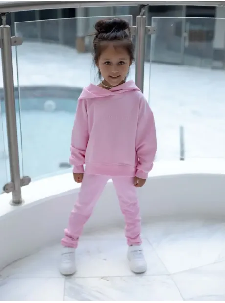 Костюм спортивный для девочки, худи и брюки