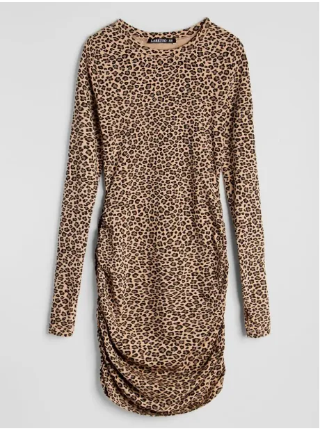 Платье мини облегающее