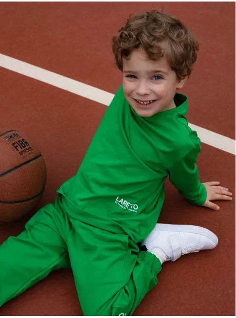 Спортивный костюм для мальчика зеленый