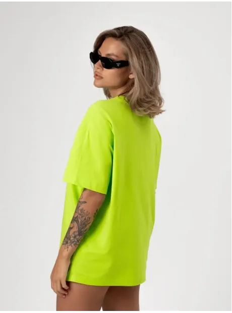 Футболка оверсайз базовая однотонная