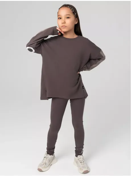 Костюм для девочки, лонгслив и легинсы