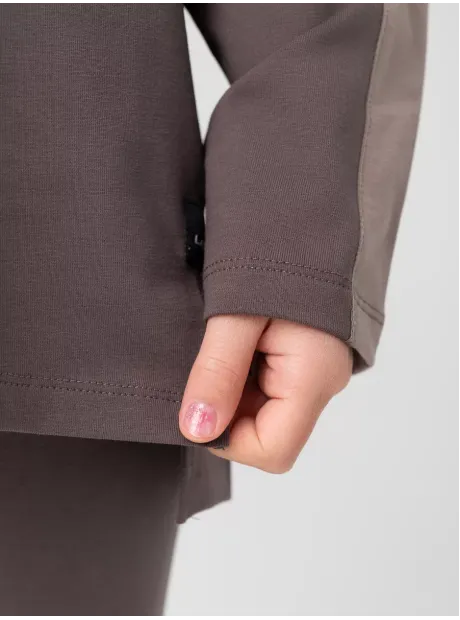 Костюм для девочки, лонгслив и легинсы