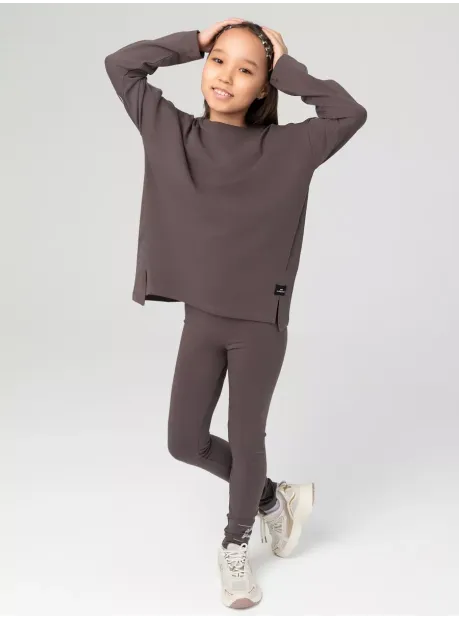 Костюм для девочки, лонгслив и легинсы