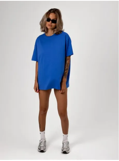 Футболка оверсайз базовая однотонная