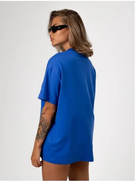 Футболка оверсайз базовая однотонная