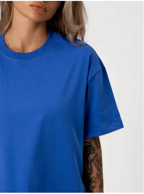 Футболка оверсайз базовая однотонная