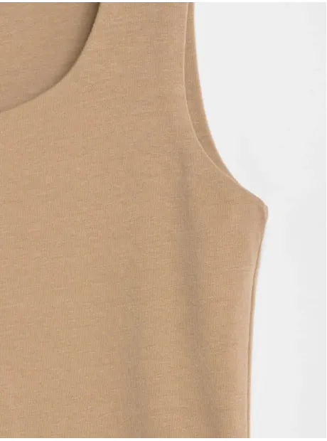 Майка летняя базовая хлопок под пиджак