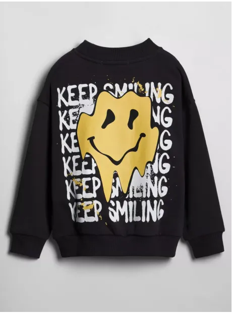 Черный свитшот для мальчика