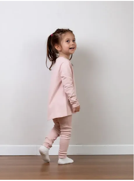 Костюм детский трикотажный, туника и леггинсы