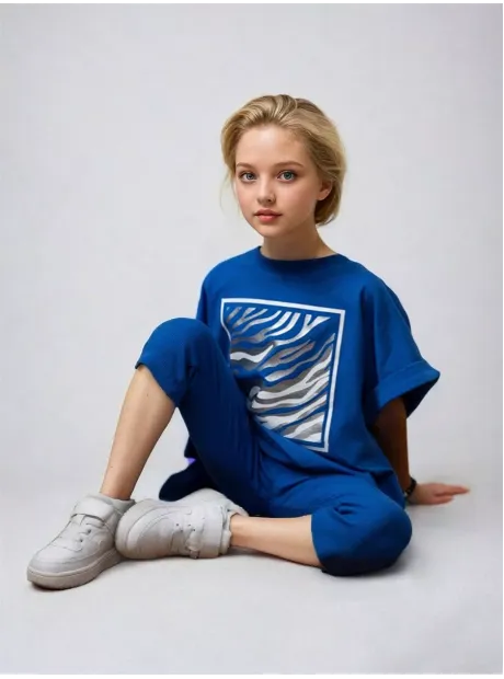 Костюм в садик для девочки футболка и бриджи