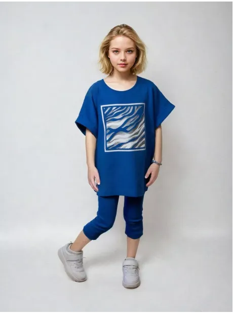 Костюм в садик для девочки футболка и бриджи