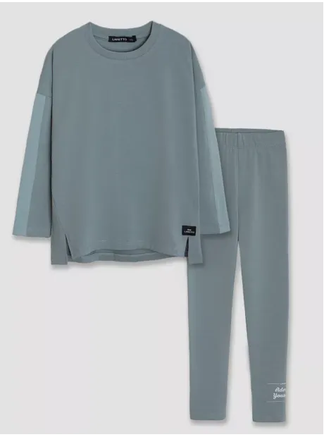 Костюм для девочки, лонгслив и легинсы