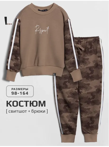 Спортивный костюм для мальчика, свитшот и брюки