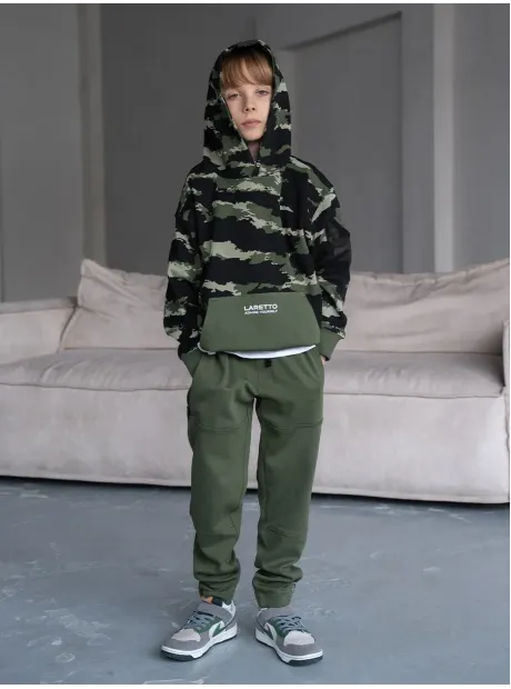 Костюм детский трикотажный, худи и брюки