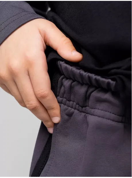 Графитовый спортивный костюм для мальчика