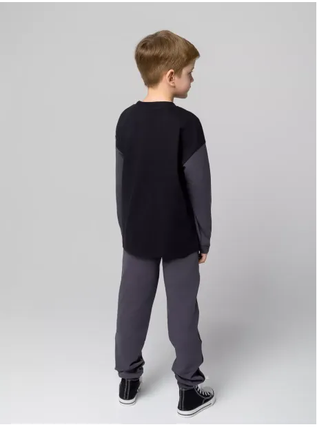 Графитовый спортивный костюм для мальчика