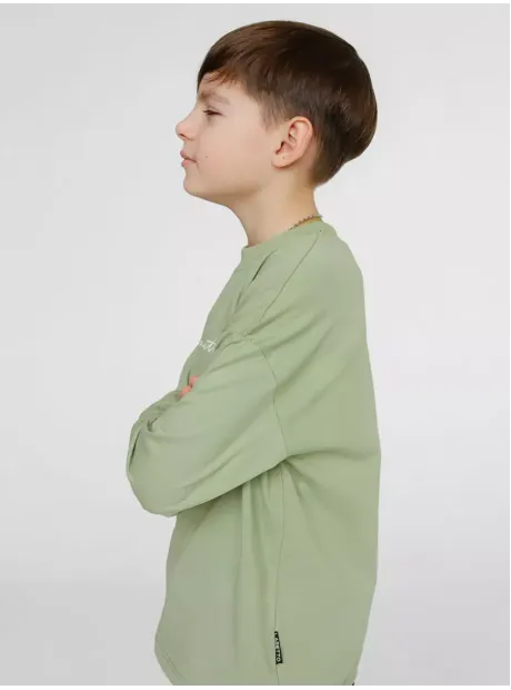 Лонгслив базовый оверсайз кофта для детей