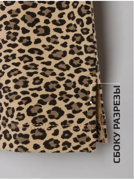 Платье футболка детское с коротким рукавом