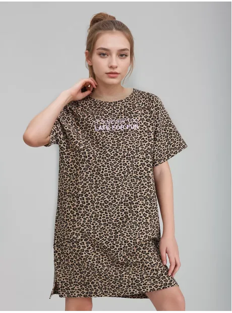 Платье футболка детское с коротким рукавом