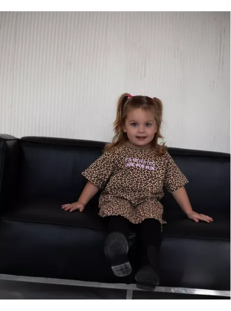 Платье футболка детское с коротким рукавом