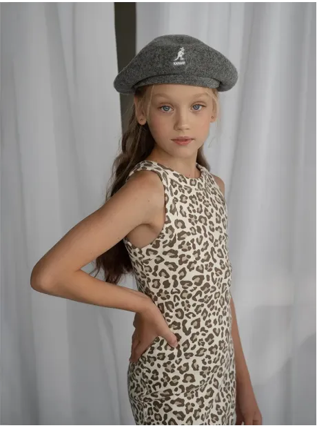 Платье леопардовое в сад для девочки