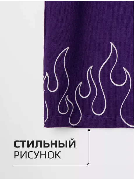 Фиолетовое платье в сад для девочки