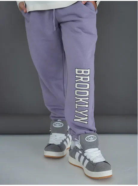 Фиолетовый спортивный костюм для девочки