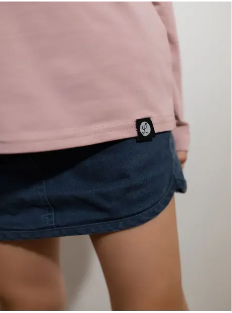 Лонгслив базовый для девочки