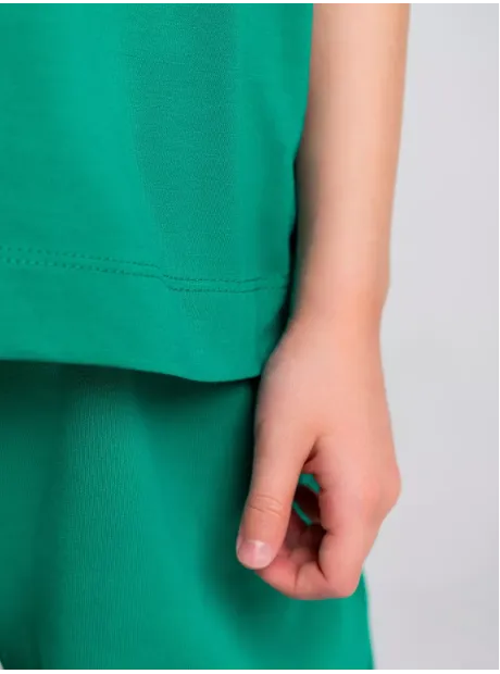 Костюм для девочки, футболка и брюки