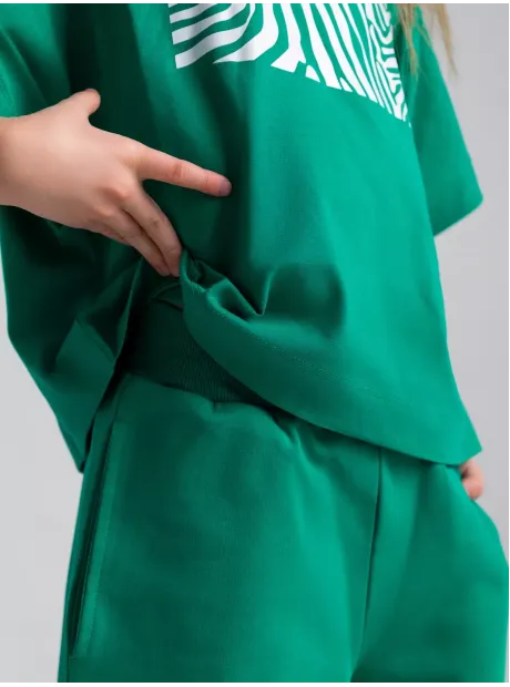 Костюм для девочки, футболка и брюки