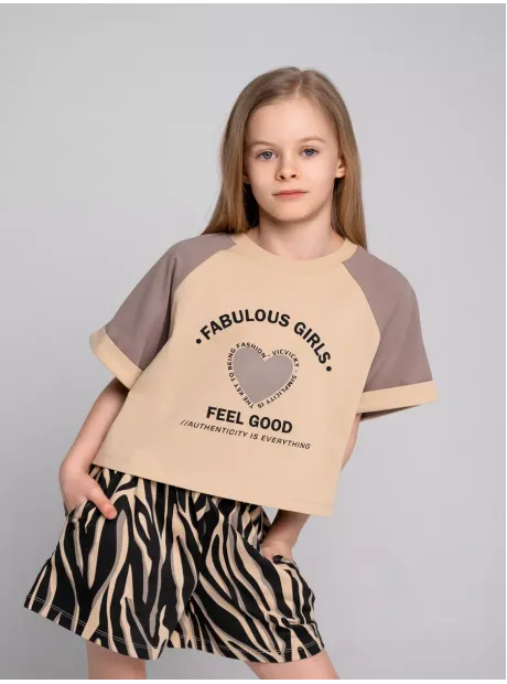 Костюм детский футболка и шорты в сад