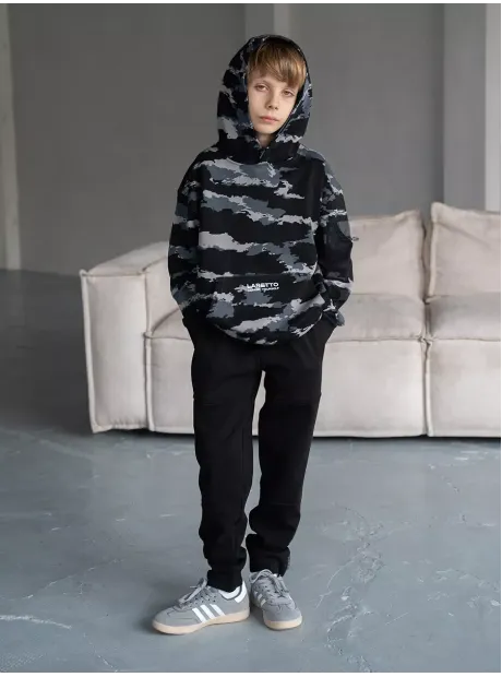 Костюм детский трикотажный, худи и брюки