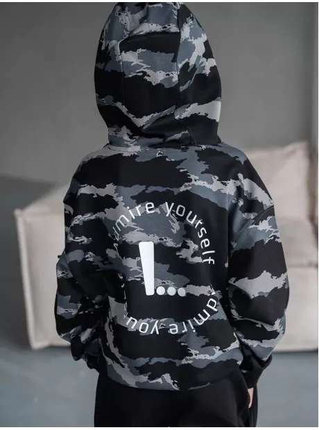 Костюм детский трикотажный, худи и брюки