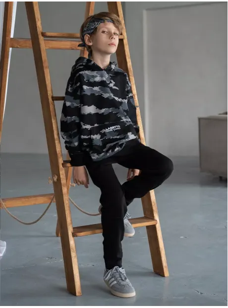 Костюм детский трикотажный, худи и брюки