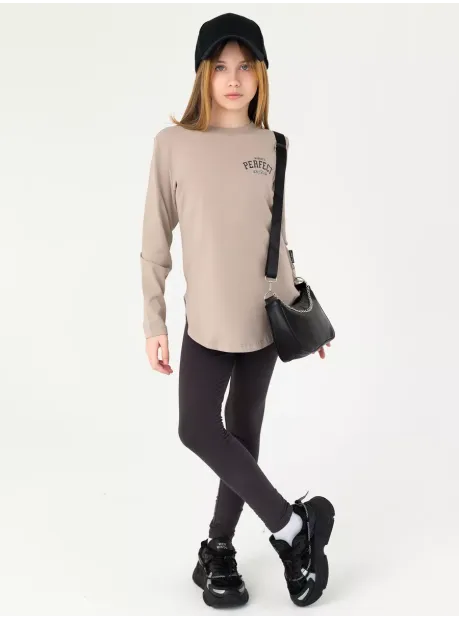 Костюм для девочки, лонгслив и легинсы