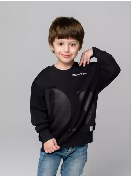 Свитшот детский трикотажный оверсайз спортивный