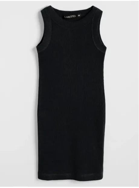 Черное платье в сад для девочки