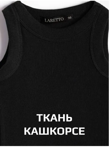 Черное платье в сад для девочки