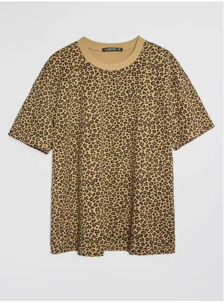 Футболка оверсайз базовая однотонная