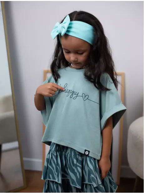 Костюм в садик, футболка и юбка