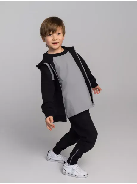 Костюм для мальчика, олимпийка футболка и брюки