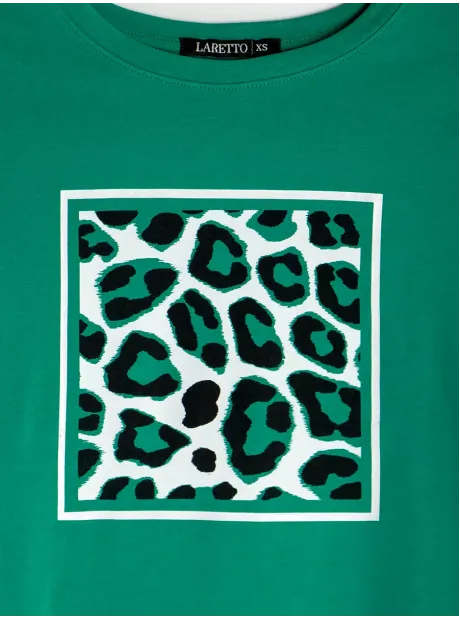 Зеленый лонгслив рукав три четверти