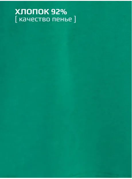 Зеленый лонгслив рукав три четверти