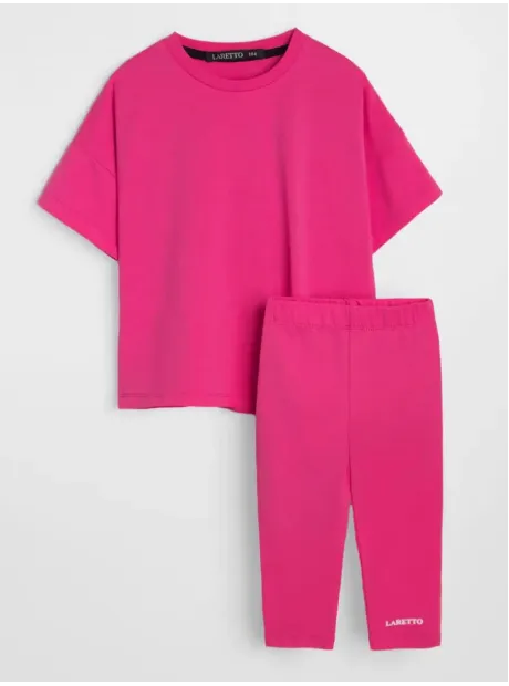 Костюм летний трикотажный футболка и бриджи