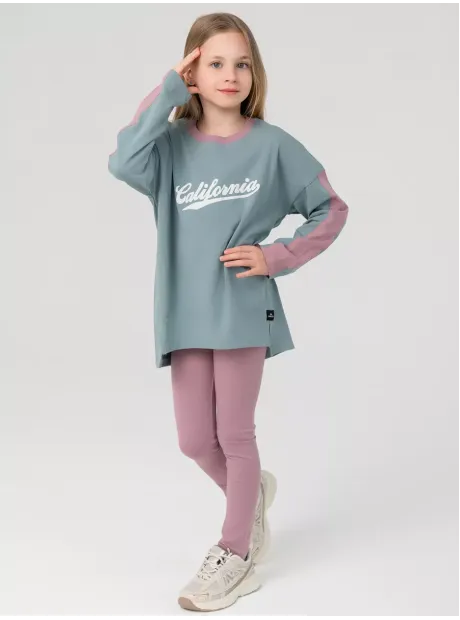 Костюм детский трикотажный лонгслив и легинсы