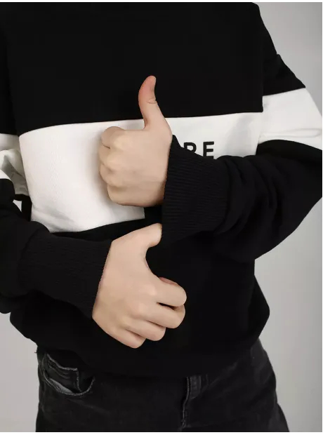 Свитшот оверсайз толстовка спортивная