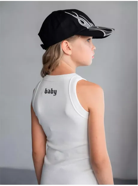 Белое платье в сад для девочки