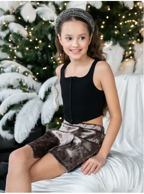 Юбка-шорты праздничные детские