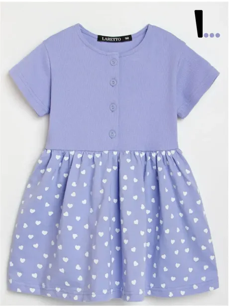 Платье в сад с коротким рукавом для детей