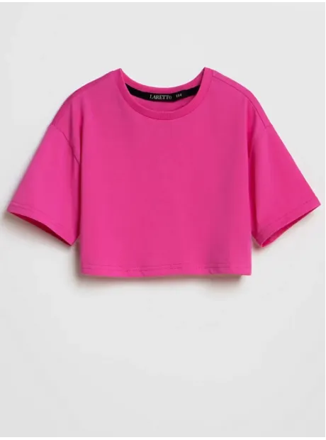 Футболка оверсайз укороченная базовая